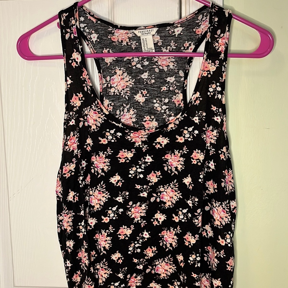 Forever 21 Floral Tank Top